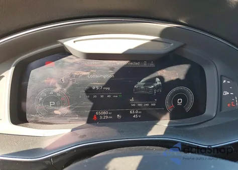 2020 Audi Q7 Premium Plus z USA, uszkodzony, nr VIN WA1LXAF74LD002084